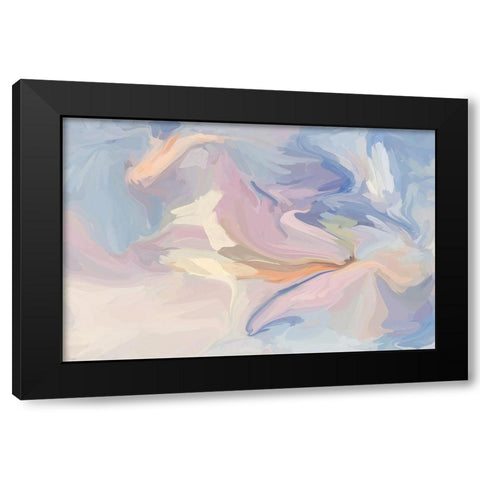 Arctic Drift Black Modern Wood Framed Art Print by Orlov, Irena