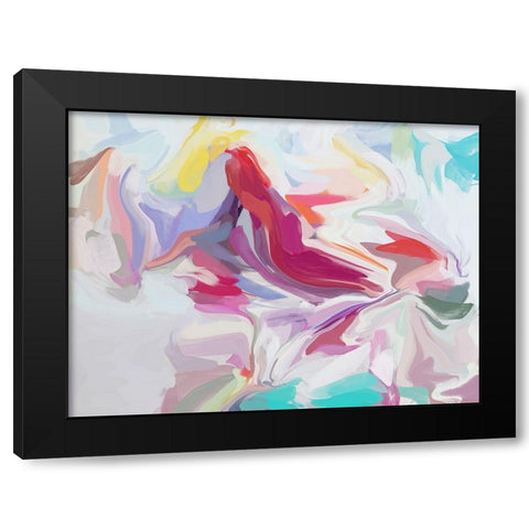 Energy Surrounding Your Life I Black Modern Wood Framed Art Print with Double Matting by Orlov, Irena