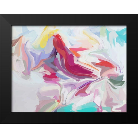 Energy Surrounding Your Life I Black Modern Wood Framed Art Print by Orlov, Irena