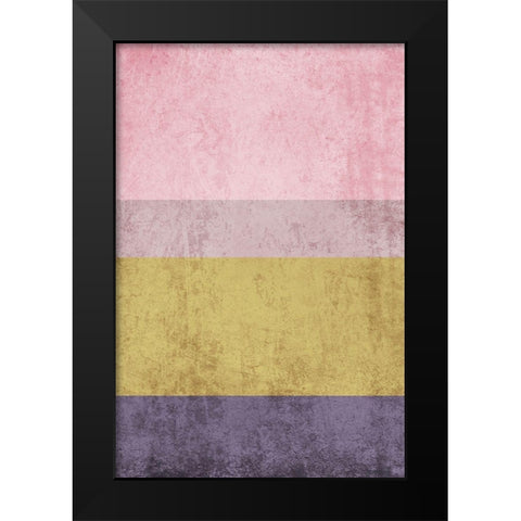 Modern minimalist III Black Modern Wood Framed Art Print by Orlov, Irena