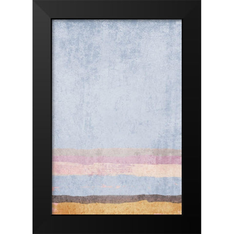 Modern minimalist IV Black Modern Wood Framed Art Print by Orlov, Irena