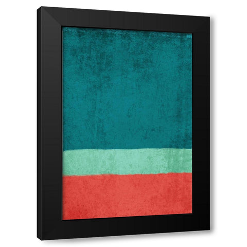 Modern minimalist VIII Black Modern Wood Framed Art Print by Orlov, Irena