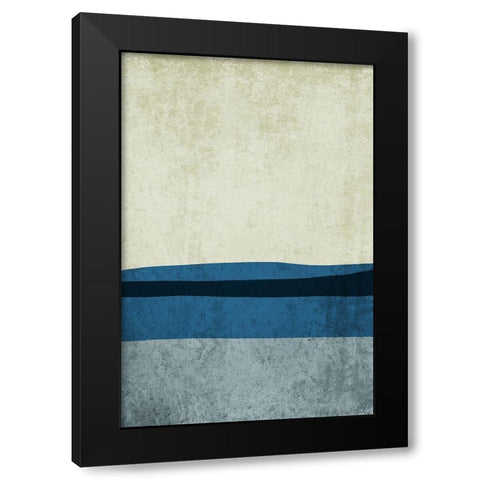Modern minimalist XII Black Modern Wood Framed Art Print with Double Matting by Orlov, Irena