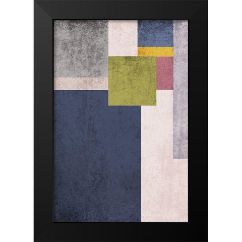 Modern minimalist XV Black Modern Wood Framed Art Print by Orlov, Irena