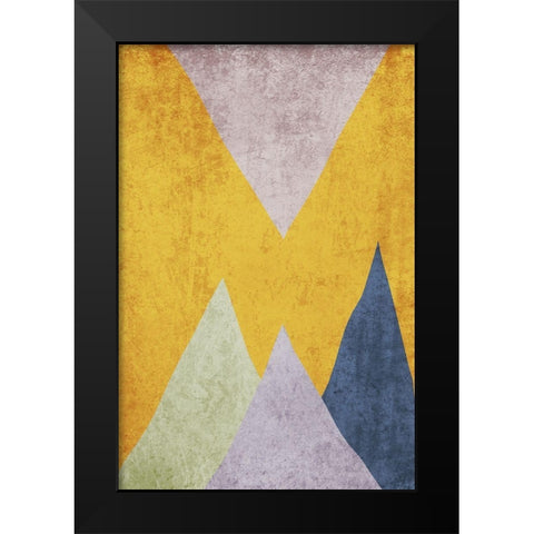 Modern minimalist XVIII Black Modern Wood Framed Art Print by Orlov, Irena