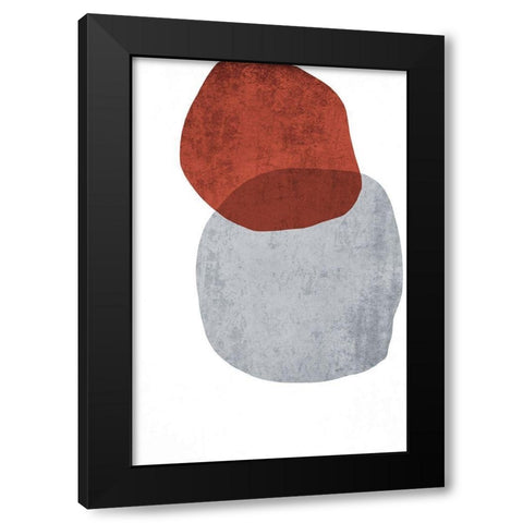 Minimalist Geometric IV Black Modern Wood Framed Art Print by Orlov, Irena