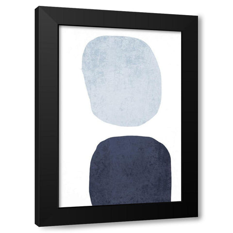 Minimalist Geometric VI Black Modern Wood Framed Art Print by Orlov, Irena