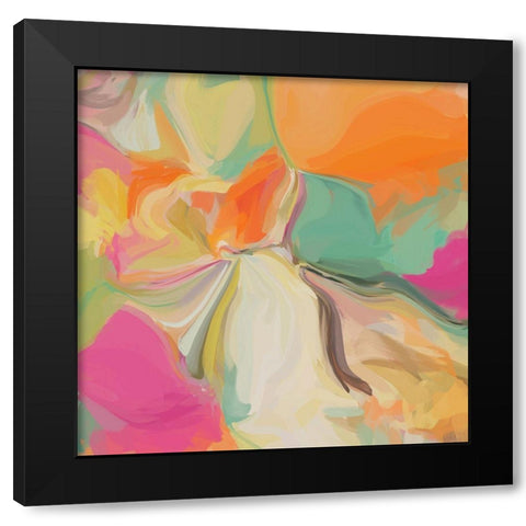 Inner Thrill I Black Modern Wood Framed Art Print with Double Matting by Orlov, Irena