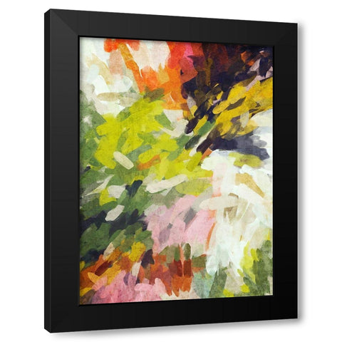 The Cheerful Day I Black Modern Wood Framed Art Print with Double Matting by Orlov, Irena
