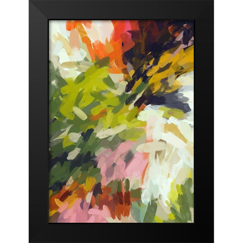 The Cheerful Day II Black Modern Wood Framed Art Print by Orlov, Irena