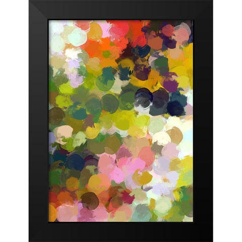 The Cheerful Day III Black Modern Wood Framed Art Print by Orlov, Irena