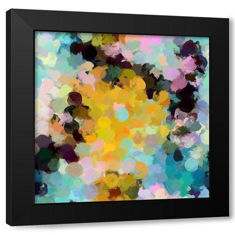We are in Summer I Black Modern Wood Framed Art Print by Orlov, Irena