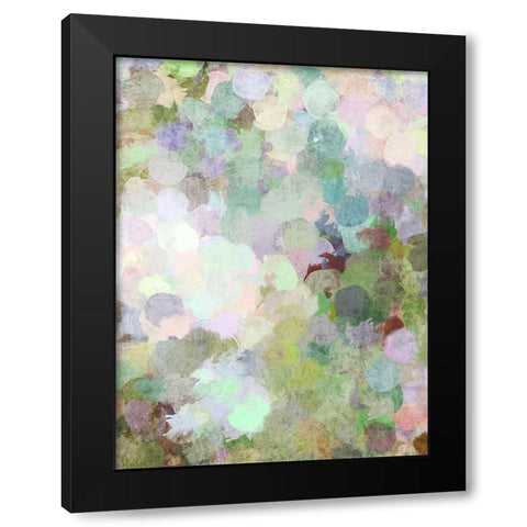 Color Expression III Black Modern Wood Framed Art Print by Orlov, Irena