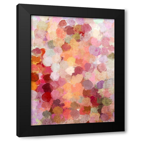 Bohemian Color Expression VIII Black Modern Wood Framed Art Print by Orlov, Irena