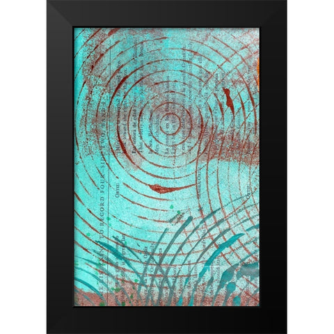 Paper IV Black Modern Wood Framed Art Print by St Hilaire, Elizabeth