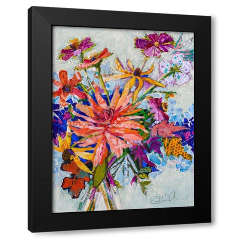 Roman Holiday Black Modern Wood Framed Art Print with Double Matting by St Hilaire, Elizabeth