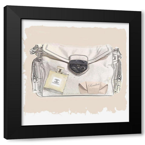 Bagful II Black Modern Wood Framed Art Print by Smith, Karen