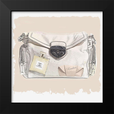 Bagful II Black Modern Wood Framed Art Print by Smith, Karen