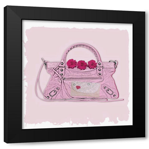 Bagful III Black Modern Wood Framed Art Print by Smith, Karen