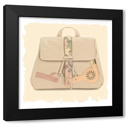 Bagful IV Black Modern Wood Framed Art Print by Smith, Karen