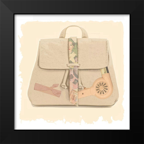 Bagful IV Black Modern Wood Framed Art Print by Smith, Karen