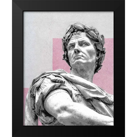 Ancient Pastels Black Modern Wood Framed Art Print by Smith, Karen