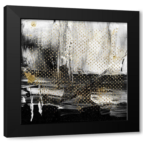 Sprinkles I Black Modern Wood Framed Art Print with Double Matting by Smith, Karen