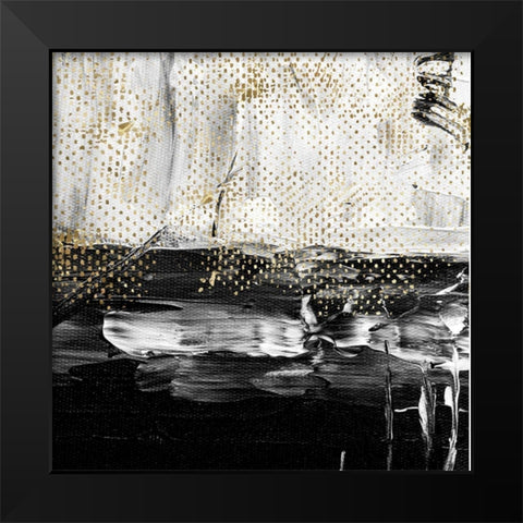 Sprinkles II Black Modern Wood Framed Art Print by Smith, Karen