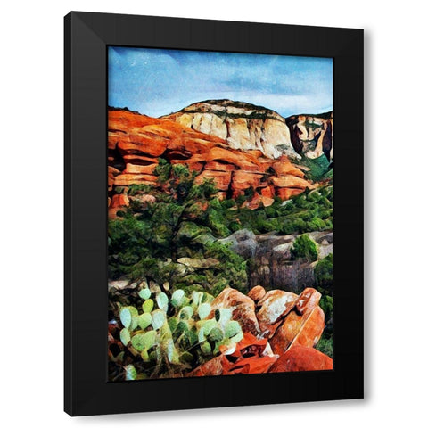 Arizona Isnt She Grand Canyon I Black Modern Wood Framed Art Print with Double Matting by Aldridge, Ashley