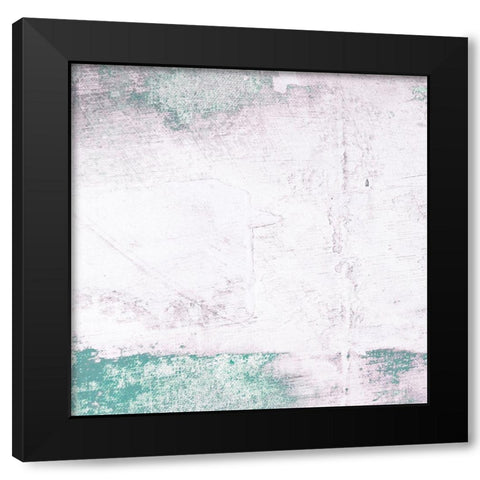 Amaze 52 Black Modern Wood Framed Art Print by Aryai, Sia