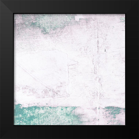 Amaze 52 Black Modern Wood Framed Art Print by Aryai, Sia