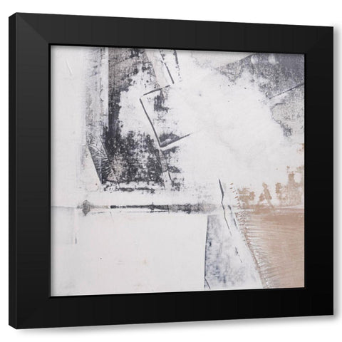 Amaze 54 Black Modern Wood Framed Art Print by Aryai, Sia