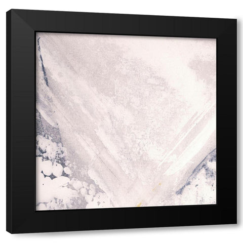 Amaze 55 Black Modern Wood Framed Art Print with Double Matting by Aryai, Sia