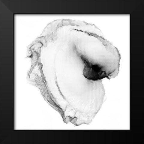 Veiled Illusions 70 Black Modern Wood Framed Art Print by Curinga, Kim