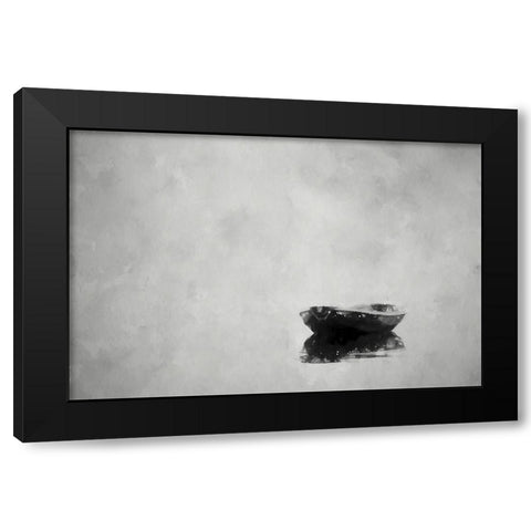 Alone Black Modern Wood Framed Art Print by Curinga, Kim