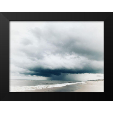 Bleached Storm II Black Modern Wood Framed Art Print by Curinga, Kim