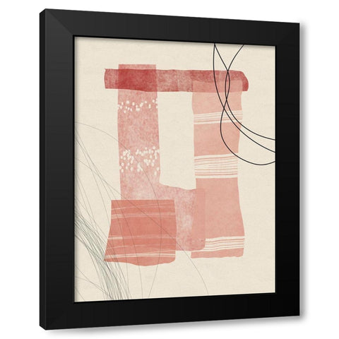 Reflection Black Modern Wood Framed Art Print with Double Matting by Holman, Nicholas