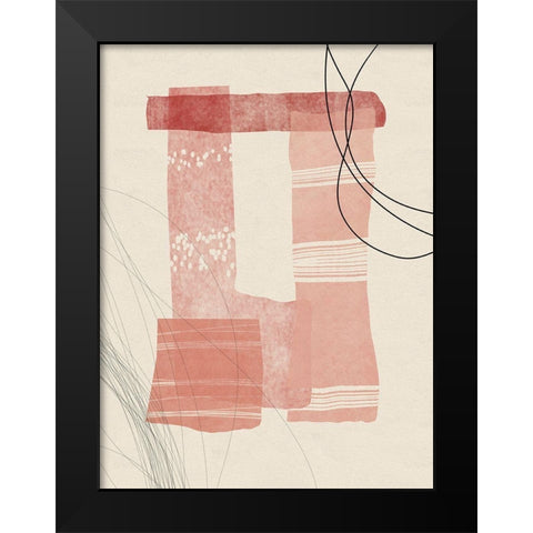 Reflection Black Modern Wood Framed Art Print by Holman, Nicholas