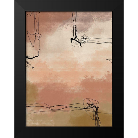 Cloud Gazing II Black Modern Wood Framed Art Print by Holman, Nicholas