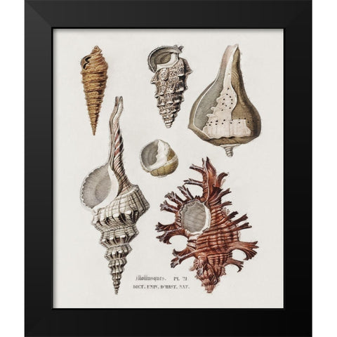 Repeating Image IV Black Modern Wood Framed Art Print by Hunziker, Steve