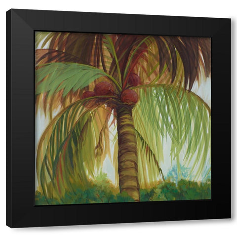 Tropics I Black Modern Wood Framed Art Print by Joy, Julie