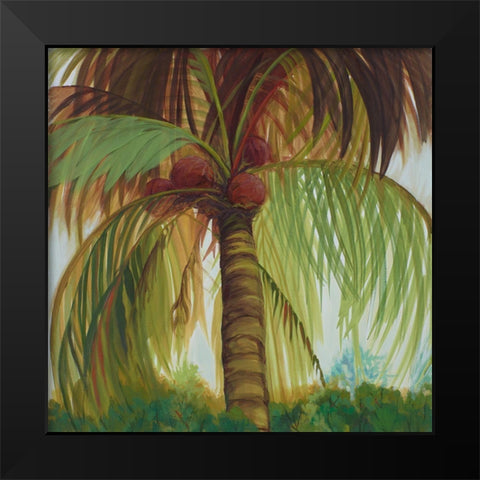 Tropics I Black Modern Wood Framed Art Print by Joy, Julie