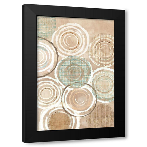 Woven Baskets I Black Modern Wood Framed Art Print with Double Matting by Kouta, Flora