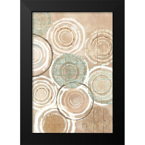 Woven Baskets I Black Modern Wood Framed Art Print by Kouta, Flora