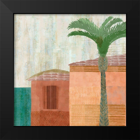 Vivenda Miranda  Black Modern Wood Framed Art Print by Kouta, Flora