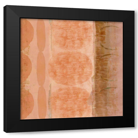 Okavango Sunset II Black Modern Wood Framed Art Print with Double Matting by Kouta, Flora