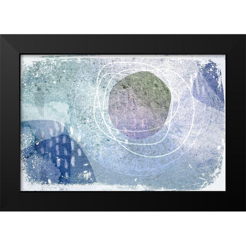 Tall Tale Black Modern Wood Framed Art Print by Naskrent, Delores