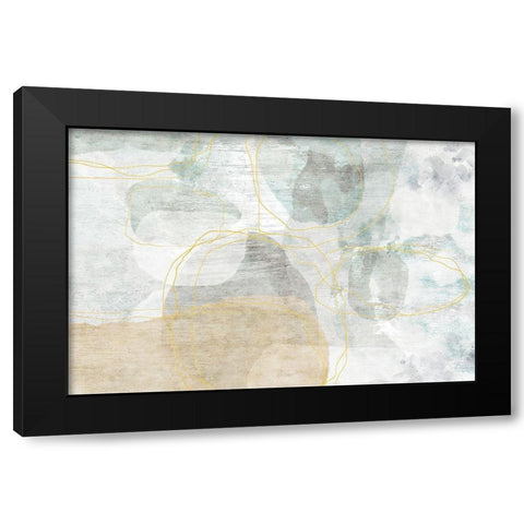 Shaded Outcrop Black Modern Wood Framed Art Print with Double Matting by Naskrent, Delores