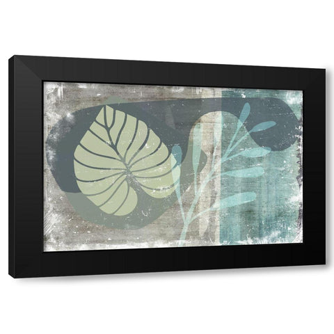 Seasonal Crop  Black Modern Wood Framed Art Print by Naskrent, Delores