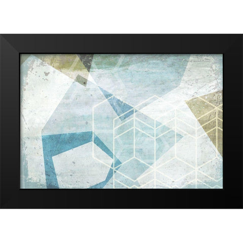 Coping Black Modern Wood Framed Art Print by Naskrent, Delores